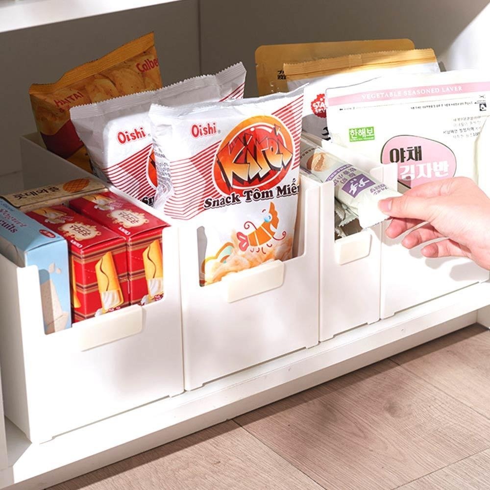 【日式收納盒】櫥櫃收納盒 分隔收納盒 雜物疊加分隔盒 桌面整理盒 櫥櫃置物盒 收納盒 雜物分隔盒 抽屜 分類收納盒-細節圖4