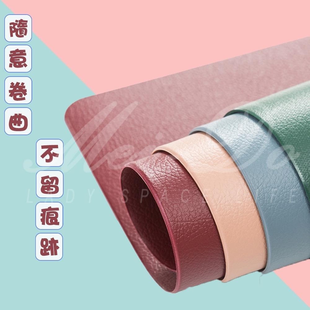 【超值感】北歐風 皮革餐墊 桌墊 餐墊 皮革墊 防水墊  pvc餐墊 西餐墊 防油餐桌墊 隔熱餐墊 防滑餐墊 純色桌墊-細節圖3
