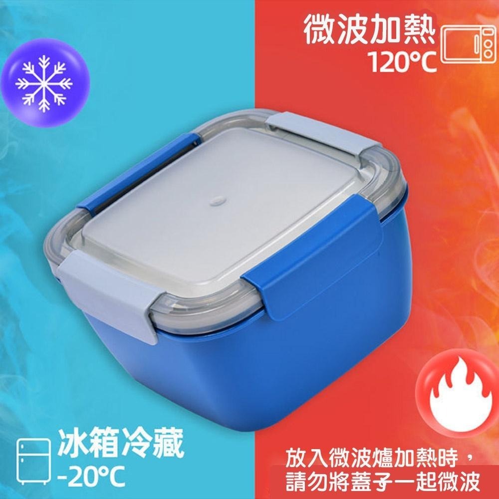 【食品級】分隔便當盒 沙拉密封盒 便當盒分隔 餐盒 野餐盒 雙層餐盒 食物盒 沙拉盒 保鮮盒 飯盒 加熱飯盒 佐料盒-細節圖5