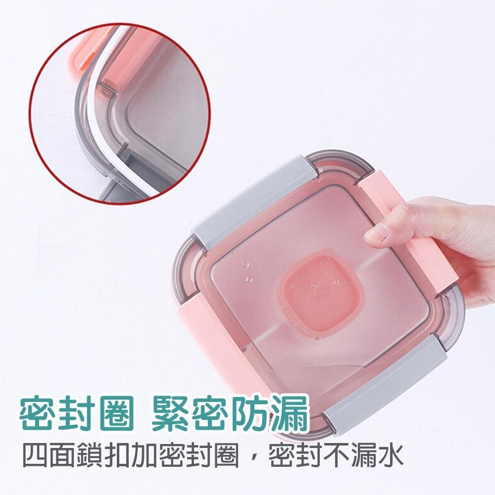 【食品級】分隔便當盒 沙拉密封盒 便當盒分隔 餐盒 野餐盒 雙層餐盒 食物盒 沙拉盒 保鮮盒 飯盒 加熱飯盒 佐料盒-細節圖7