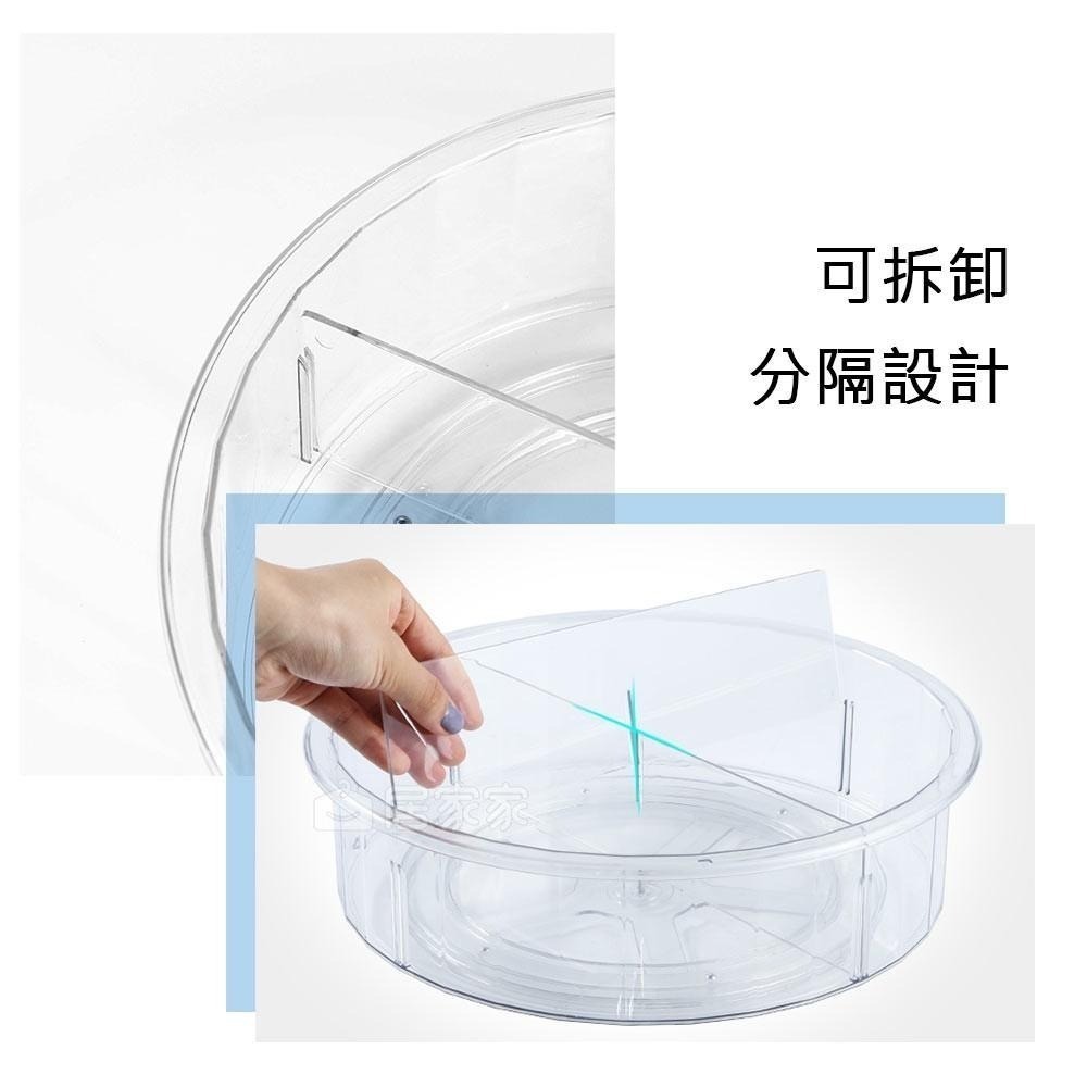 調味罐收納 透明旋轉置物架 收納旋轉盤 旋轉調料架 調味罐旋轉盤 旋轉收納盤 醬料盤 醬盤 調料佐料架 置物 香料收納-細節圖8