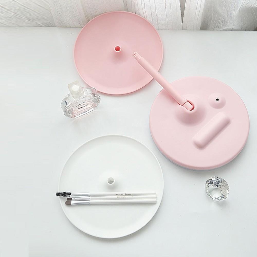 化妝鏡 補光鏡 鏡子 帶燈化妝鏡 觸控式化妝鏡 補光化妝鏡 梳妝鏡 桌鏡 可調光 LED鏡 觸控 隨身鏡子 智能補光化妝-細節圖7