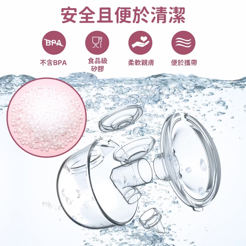 （粉）一邊 全新 電動 擠奶器-細節圖3