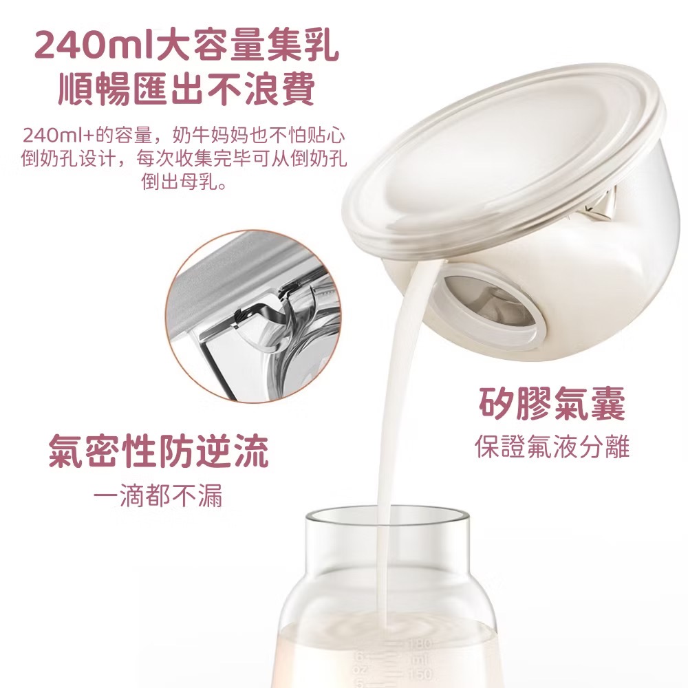 （粉）一邊 全新 電動 擠奶器-細節圖6