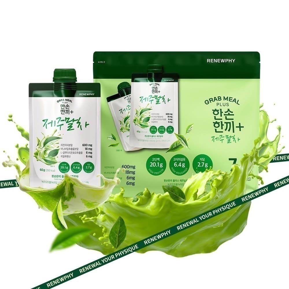 🐈咪吉嚴選🇰🇷RENEW PHY韓國巧口奶昔 巧克力 地瓜拿鐵 抹茶 香甜玉米 奶昔代餐 60g-細節圖4