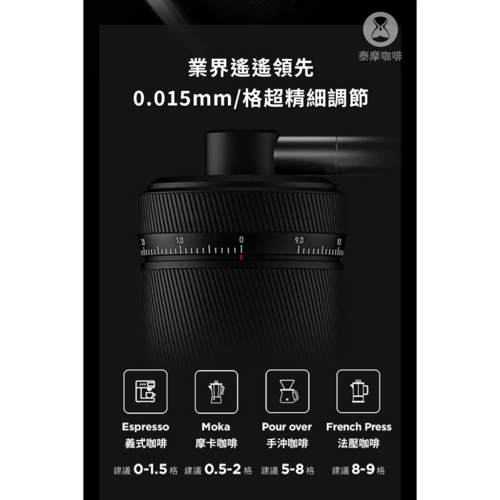 泰摩｜栗子S3 外調式手搖磨豆機 攜帶方便 不銹鋼刀盤 原廠正貨 保固一年【P.R. CAFE】-細節圖6