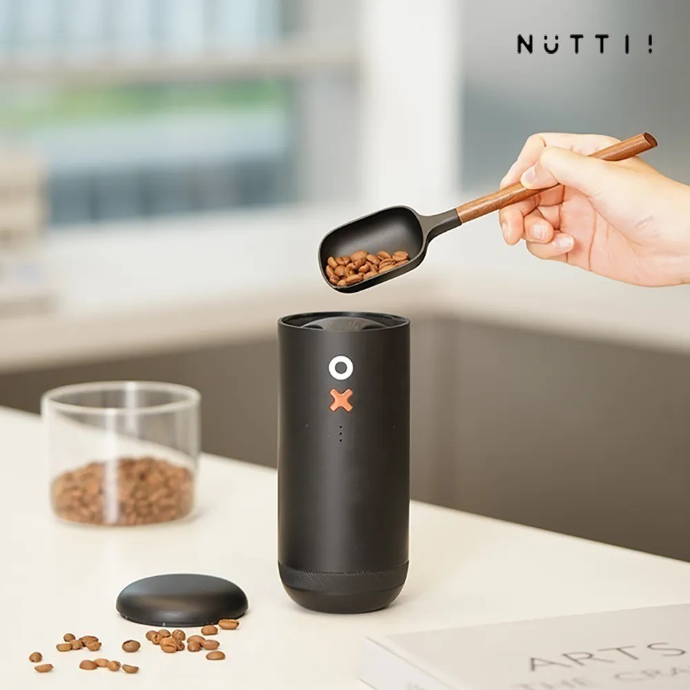 Nuttii｜OX歐叉 電動磨豆機 方便攜帶 Lite版 全金屬版 Type-C充電【P.R. CAFE】-細節圖2