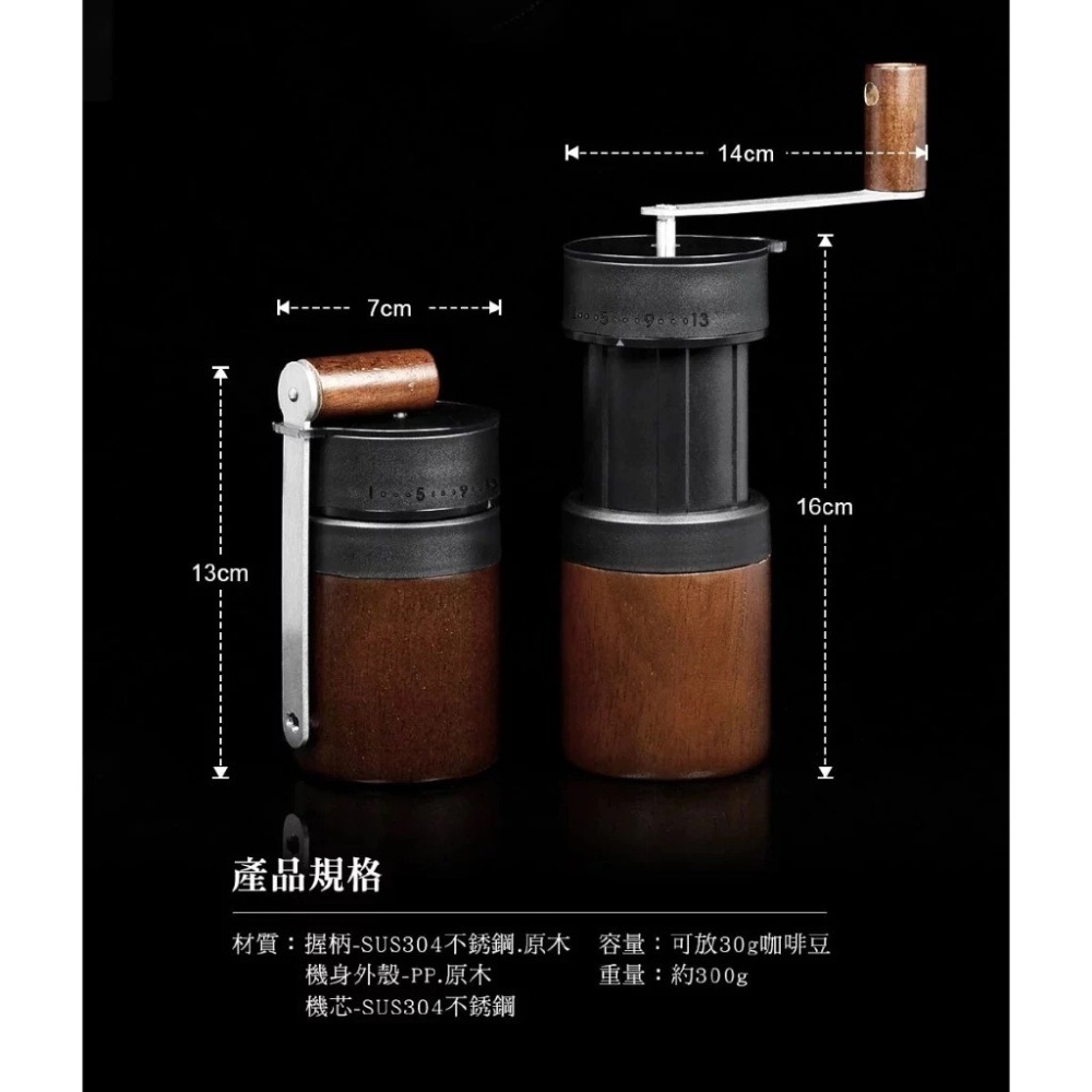 【P.R. CAFE】Driver｜雙軸承伸縮磨豆機 (附保護殼) 外調式 露營 攜帶方便手搖磨豆機 台灣製 原廠正貨-細節圖9