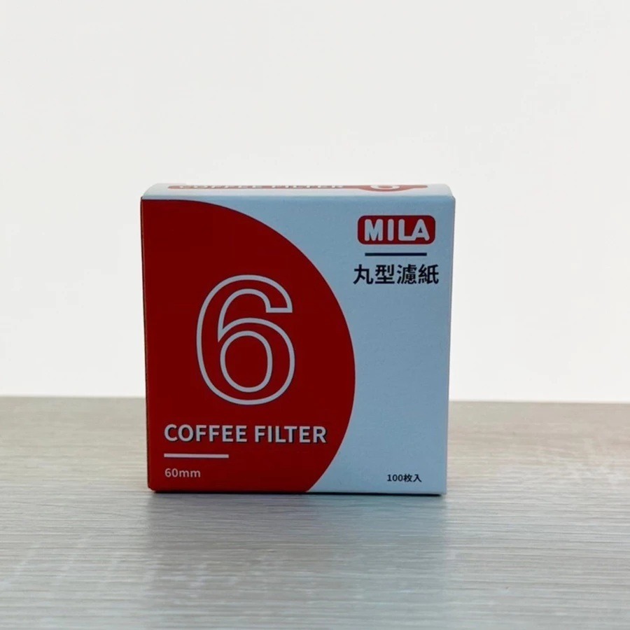 【P.R. CAFE】TIAMO、MILA｜丸形濾紙 100入 3/6/9/90 號 圓形濾紙 適用於摩卡壺、冰滴壺-規格圖1