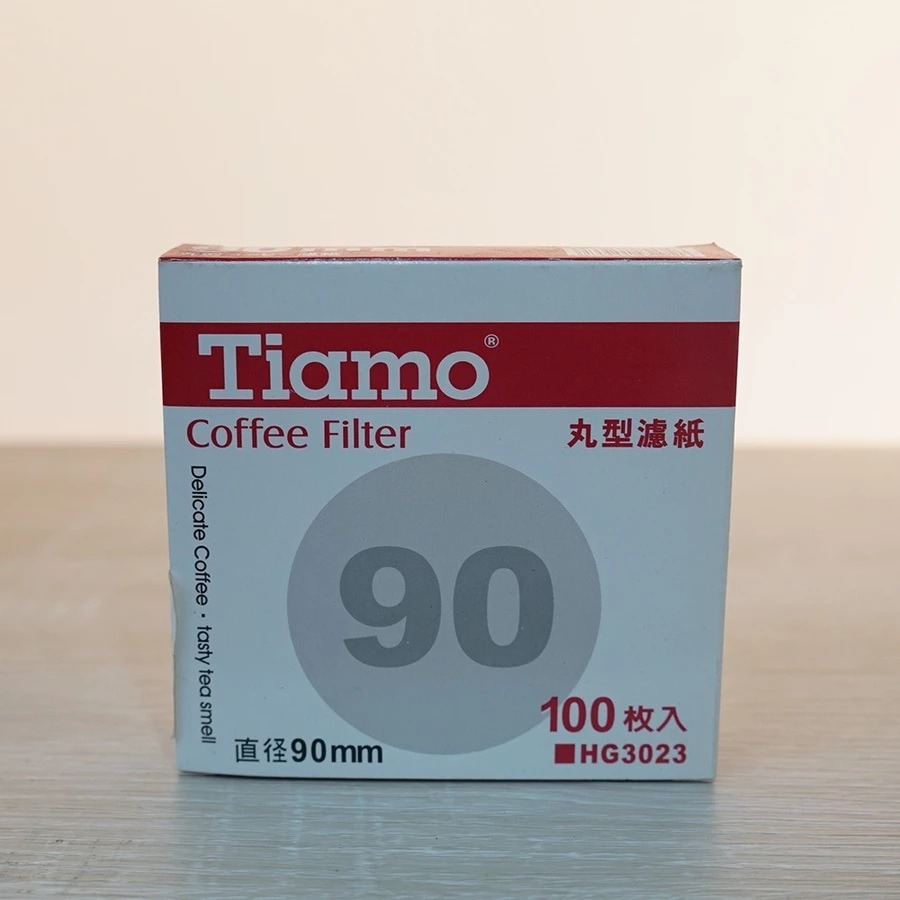 【P.R. CAFE】TIAMO、MILA｜丸形濾紙 100入 3/6/9/90 號 圓形濾紙 適用於摩卡壺、冰滴壺-規格圖1