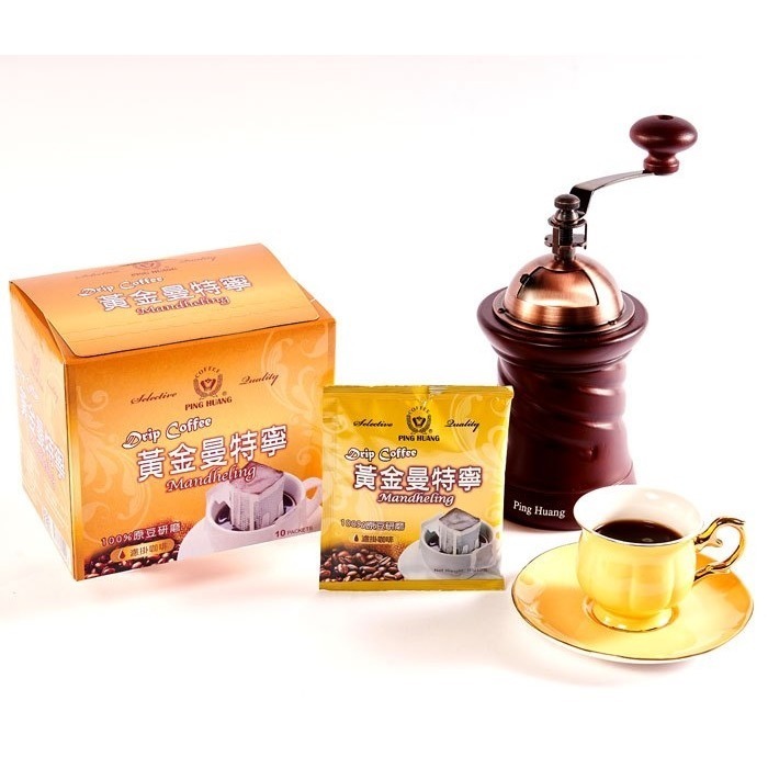 品皇｜濾掛式咖啡10入 同價位買5送1  深烘焙風味 掛耳咖啡 耳掛咖啡 曼巴 藍山 曼特寧【P.R. CAFE】-規格圖1