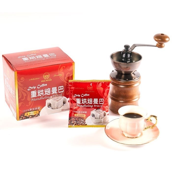 品皇｜濾掛式咖啡10入 同價位買5送1  深烘焙風味 掛耳咖啡 耳掛咖啡 曼巴 藍山 曼特寧【P.R. CAFE】-規格圖1