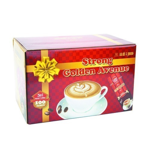 【P.R. CAFE】 品皇｜即溶咖啡 特濃金色大道 （二合一/三合一）100入-規格圖1