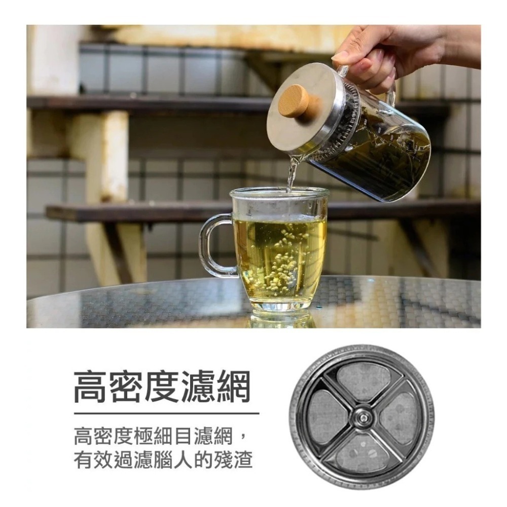 【P.R. CAFE】 Driver｜冷熱兩用沖茶壺 冷泡茶 熱泡茶 耐熱玻璃 台灣製-細節圖3