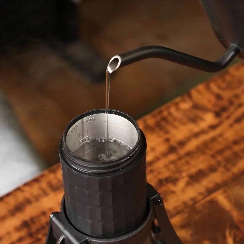 【P.R. CAFE】STARESSO｜全黑第三代不插電義式咖啡機PLUS 原廠正貨 露營 旅遊 攜帶方便-細節圖3