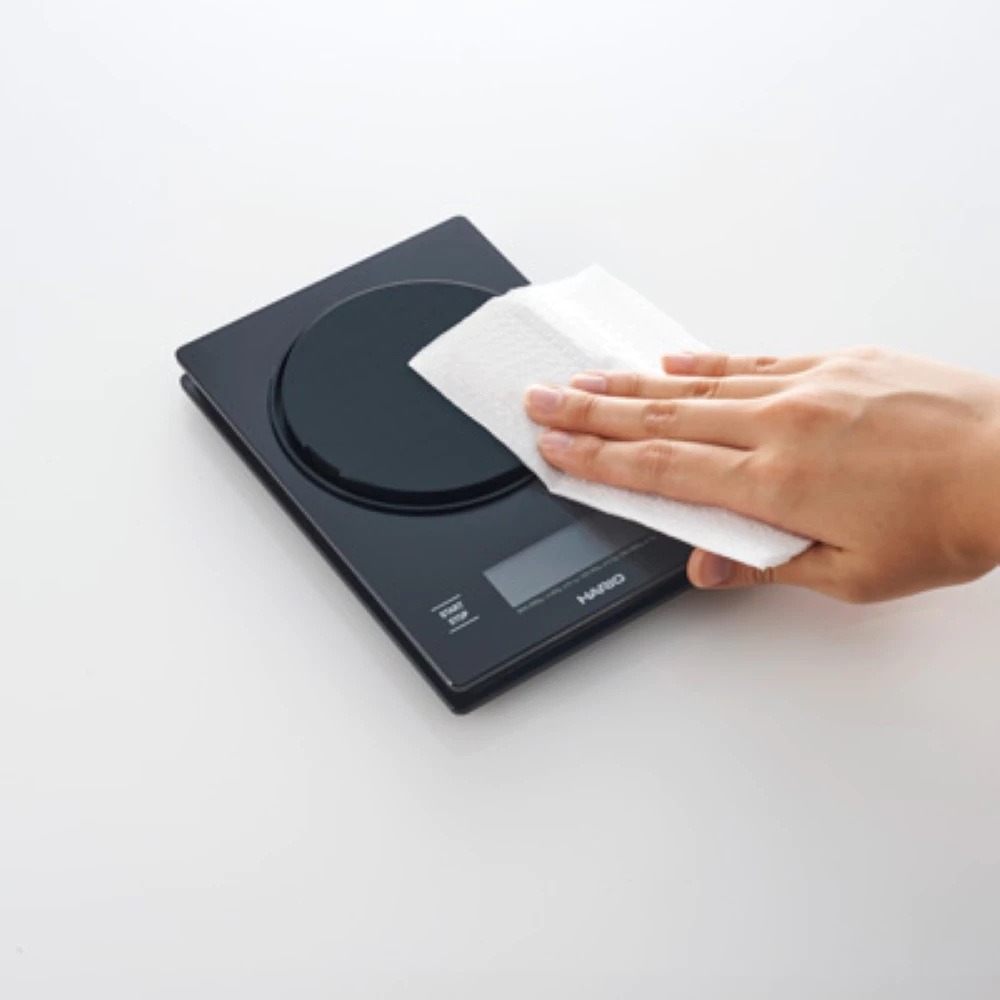 【P.R. CAFE】 HARIO｜手沖咖啡專用不鏽鋼電子秤(VSTMN-2000HSV) 磅秤 電池版 原廠正貨-細節圖4