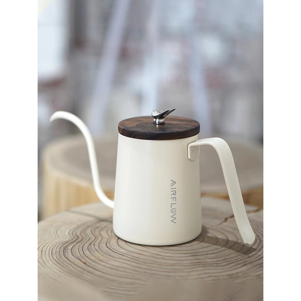 【P.R. CAFE】 AIRFLOW｜燕尾手沖壺 300ml 細口壺 耳掛手沖壺 水流穩定 擋水片-細節圖3