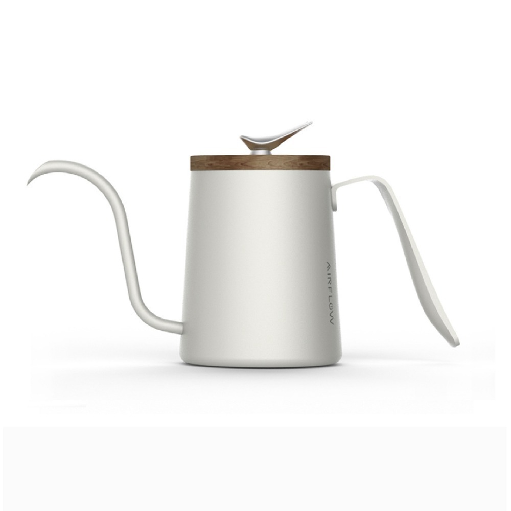 【P.R. CAFE】 AIRFLOW｜燕尾手沖壺 300ml 細口壺 耳掛手沖壺 水流穩定 擋水片-規格圖3