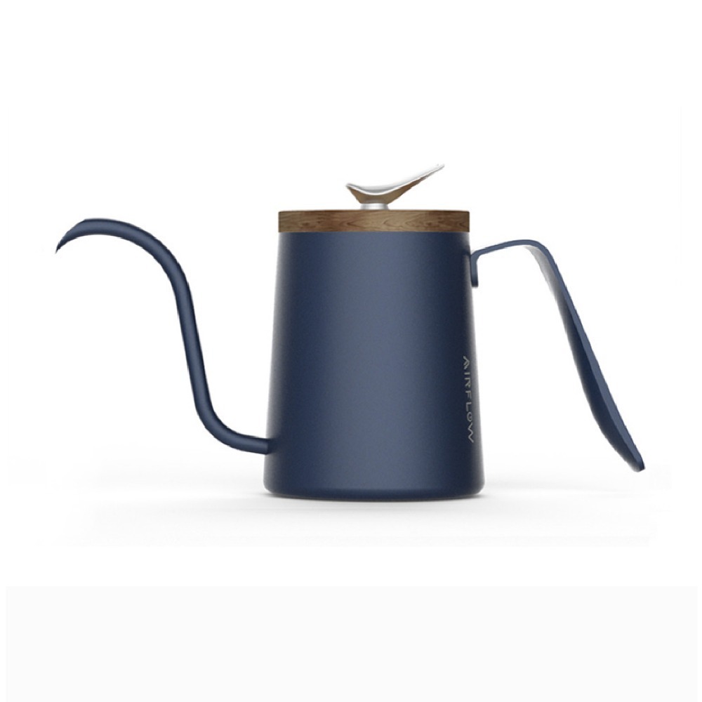 【P.R. CAFE】 AIRFLOW｜燕尾手沖壺 300ml 細口壺 耳掛手沖壺 水流穩定 擋水片-規格圖3