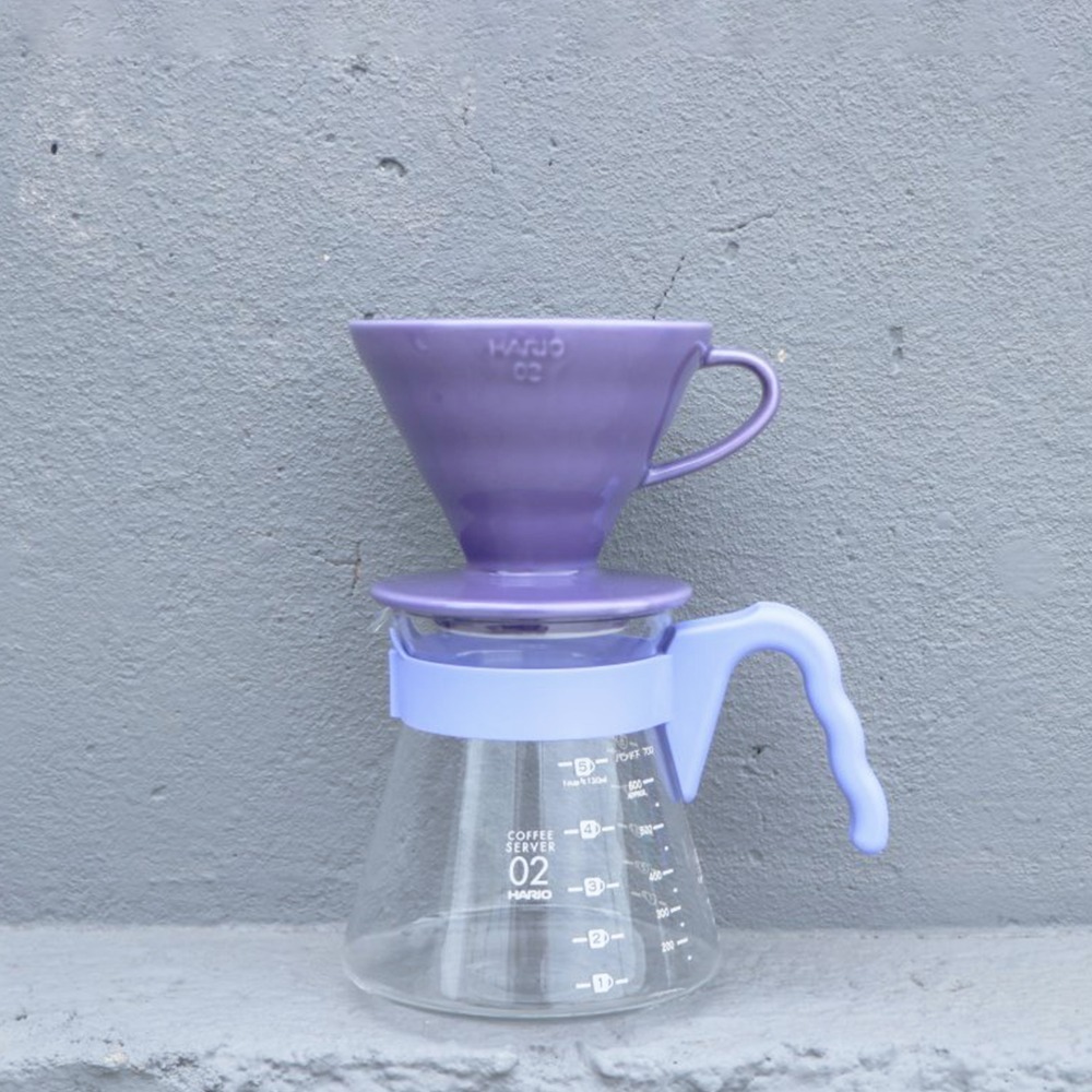 【P.R. CAFE】 Hario｜V60陶瓷濾杯咖啡壺組 02 新手首選 送白鴿濾紙20入 日本製 原廠正貨-規格圖2