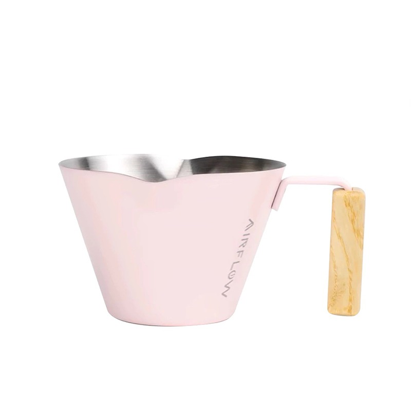 【P.R. CAFE】 AIRFLOW｜不銹鋼濃縮杯 木把 雙嘴濃縮杯 義式濃縮杯 100ml-規格圖5