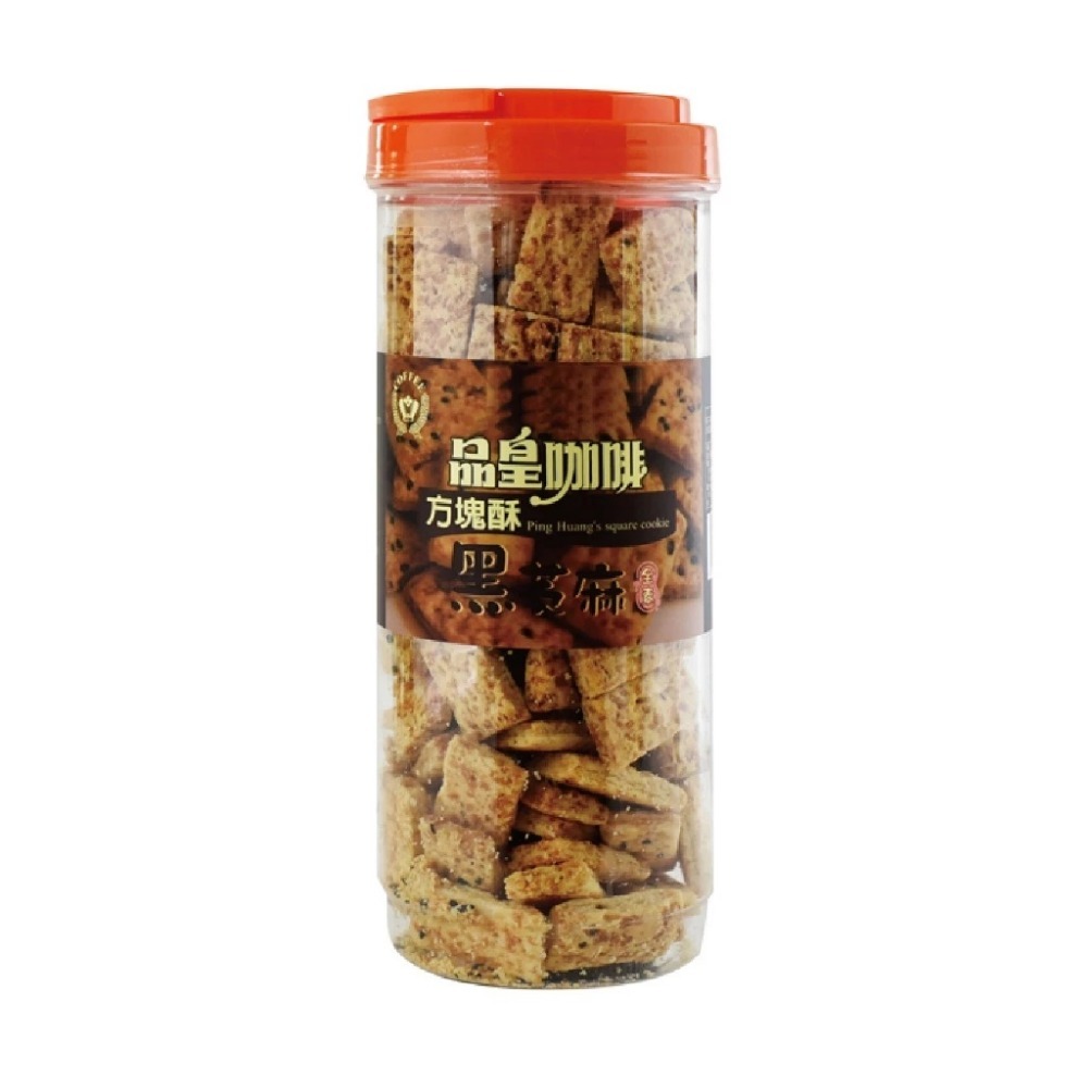 買5送1 品皇方塊酥 餅乾 點心 下午茶 酥餅 素食 蛋奶素 430g【P.R. CAFE】-規格圖1