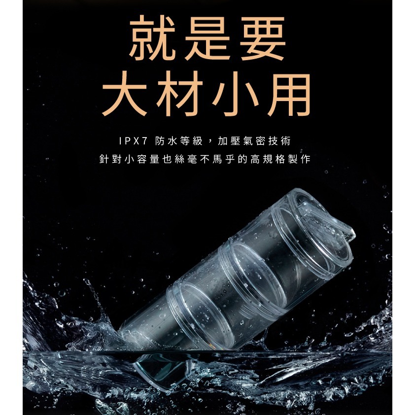 ANKOMN｜外出分裝盒 藥盒 密封防潮 保鮮盒 收納盒 台灣製造 原廠正貨 營養氣密艙 XL【P.R. CAFE】-細節圖3