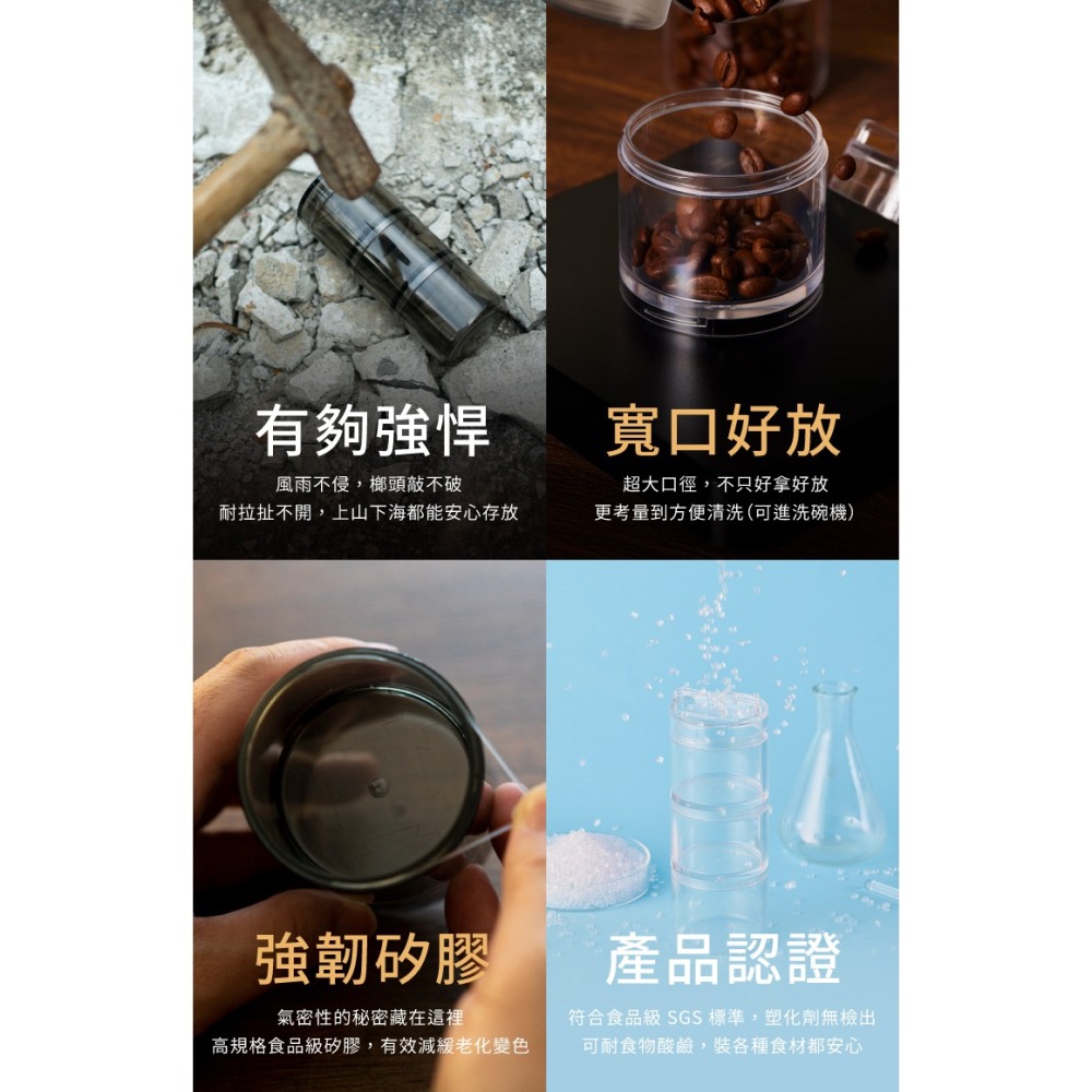 ANKOMN｜外出分裝盒 藥盒 密封防潮 保鮮盒 收納盒 台灣製造 原廠正貨 營養氣密艙 XL【P.R. CAFE】-細節圖4