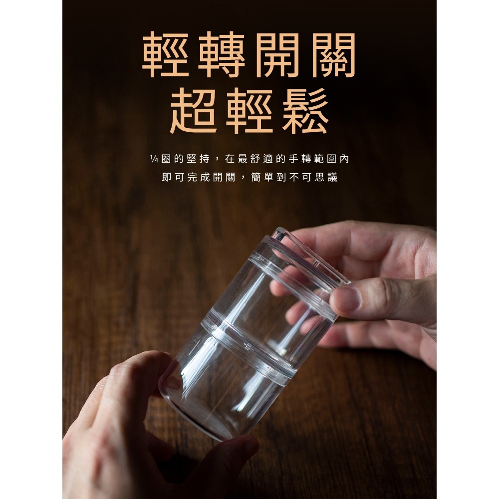 ANKOMN｜外出分裝盒 藥盒 密封防潮 保鮮盒 收納盒 台灣製造 原廠正貨 營養氣密艙 XL【P.R. CAFE】-細節圖5