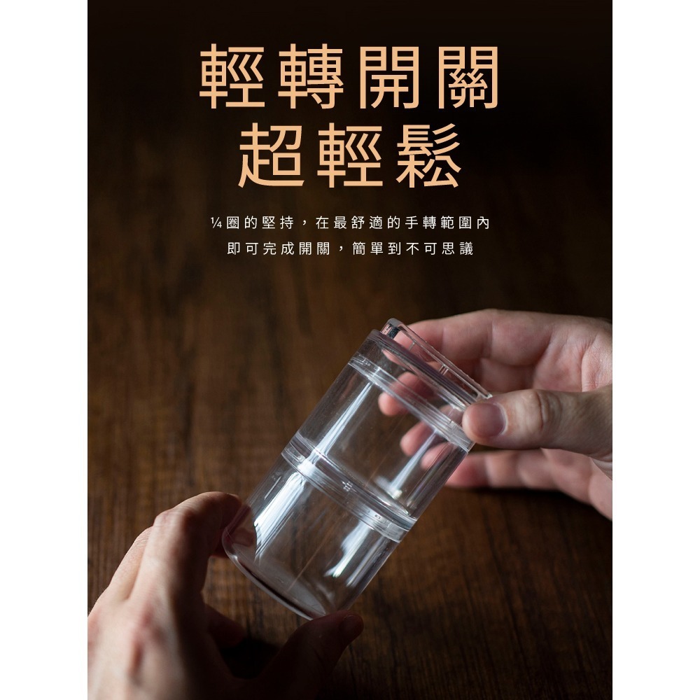 ANKOMN｜外出分裝盒 藥盒 密封防潮 保鮮盒 收納盒 台灣製造 原廠正貨 營養氣密艙 XL【P.R. CAFE】-細節圖5
