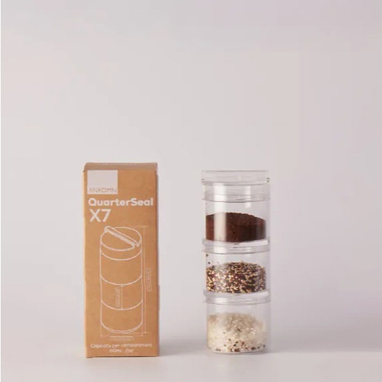 ANKOMN｜外出分裝盒 藥盒 密封防潮 保鮮盒 收納盒 台灣製造 原廠正貨 營養氣密艙 XL【P.R. CAFE】-規格圖9