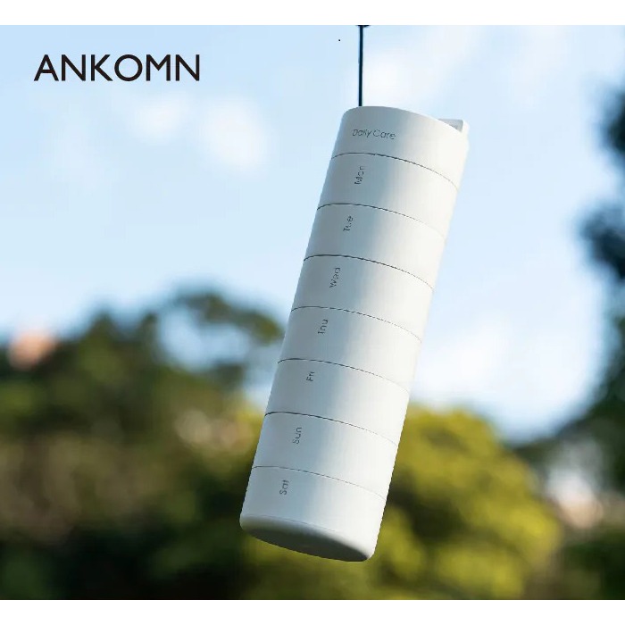 ANKOMN｜營養氣密艙 簡約時尚 便攜藥盒 保健品分裝盒 台灣製造 原廠正貨【P.R. CAFE】-規格圖9