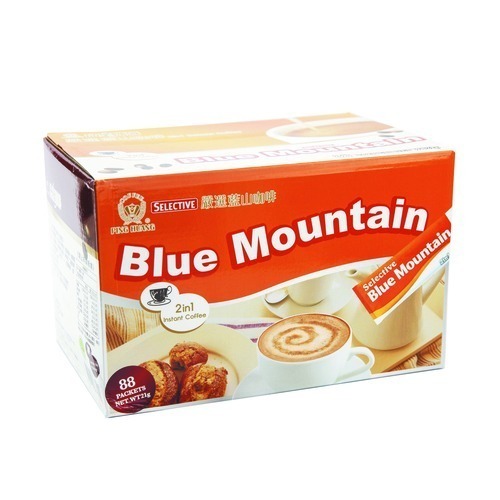 【P.R. CAFE】 品皇｜即溶咖啡  嚴選藍山系列（二合一/三合一）88入-規格圖1