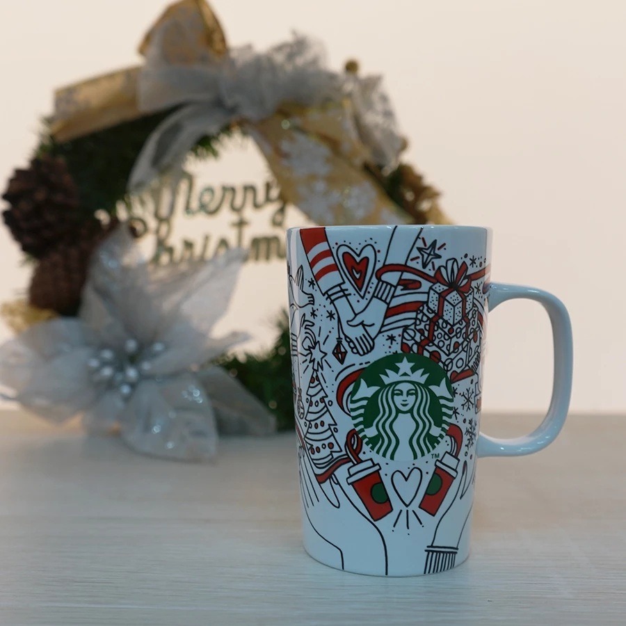 星巴克Starbucks｜聖誕款 隨行杯 聖誕小熊 馬克杯 聖誕款 城市杯 絕版【P.R. CAFE】-規格圖7