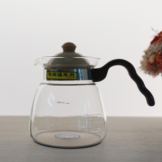 一屋窑｜電磁爐專用 耐熱玻璃壺 冷熱兩用壺 茶壺 花茶壺 咖啡壺 大容量 大口徑 好清洗【P.R. CAFE】-規格圖2
