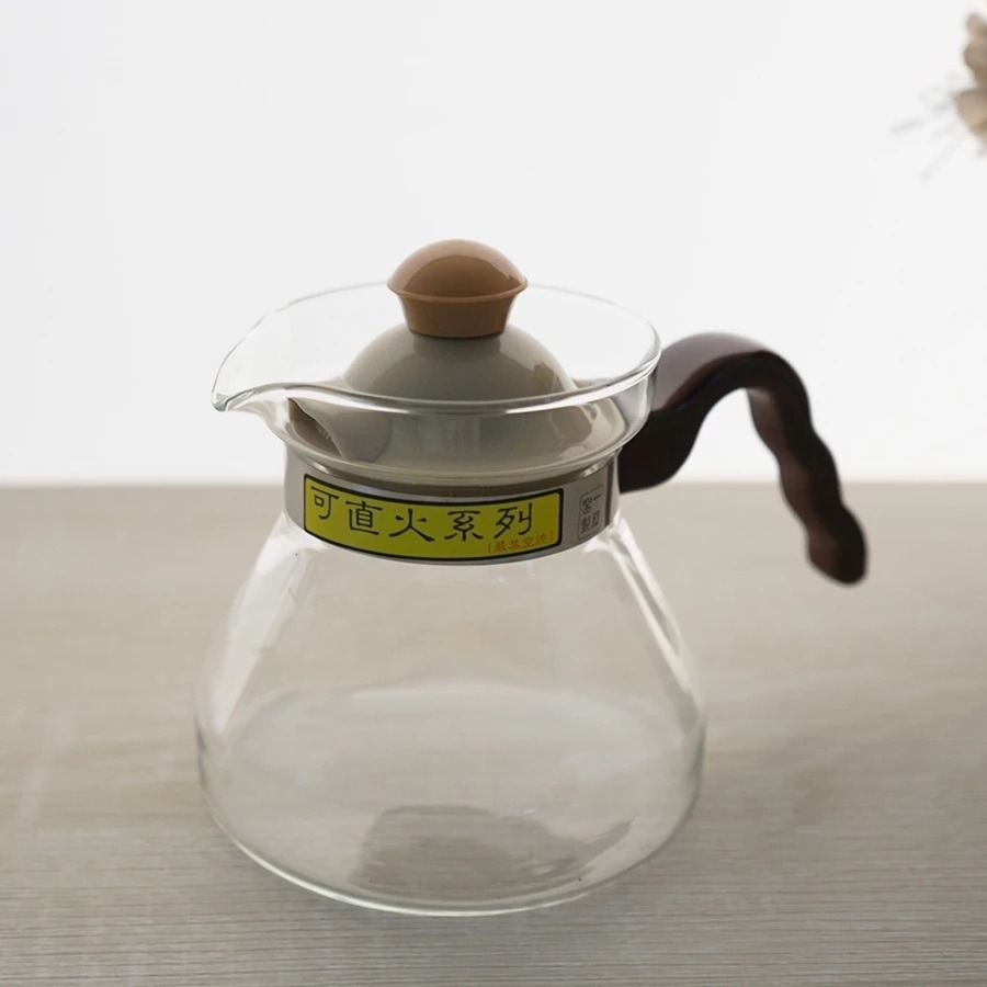 一屋窑｜可直火加熱 耐熱玻璃壺 冷熱兩用壺 茶壺 花茶壺 咖啡壺 大容量 大口徑 好清洗【P.R. CAFE】-規格圖1
