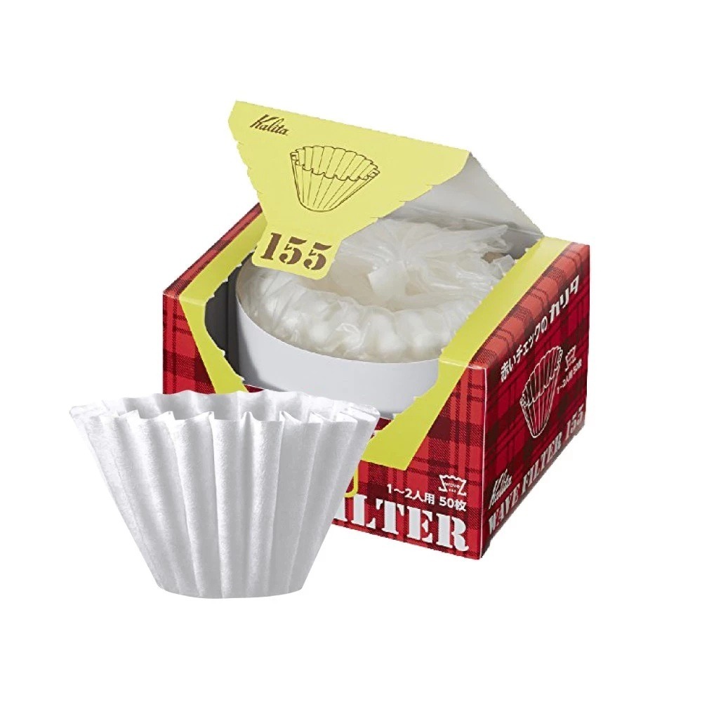 Kalita｜蛋糕濾紙 咖啡濾紙 酵素漂白 #155 #185 日本製【P.R. CAFE】-規格圖1