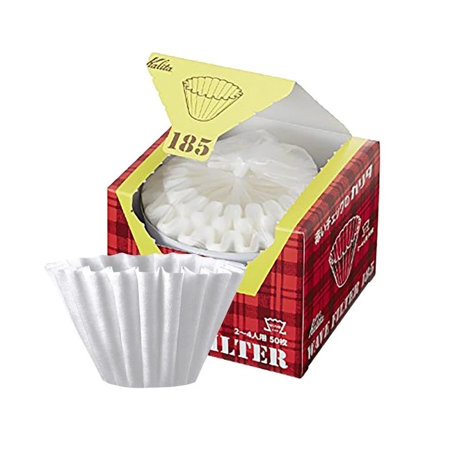 Kalita｜蛋糕濾紙 咖啡濾紙 酵素漂白 #155 #185 日本製【P.R. CAFE】-規格圖1