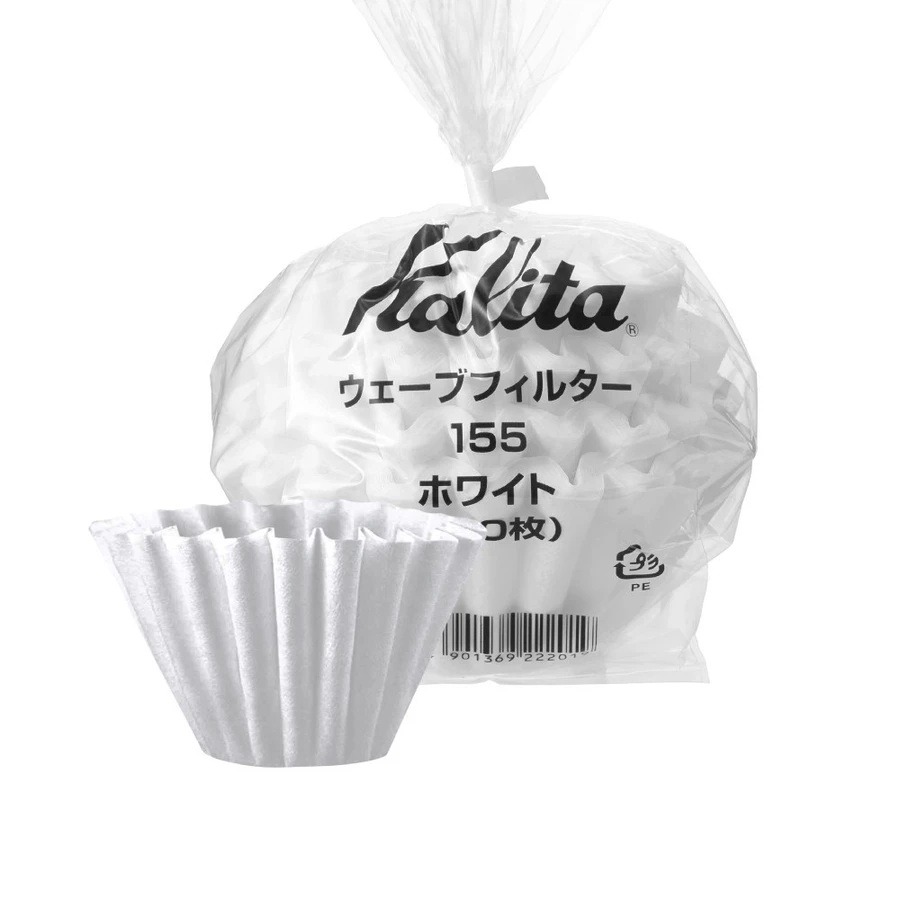 Kalita｜蛋糕濾紙 咖啡濾紙 酵素漂白 #155 #185 日本製【P.R. CAFE】-規格圖1