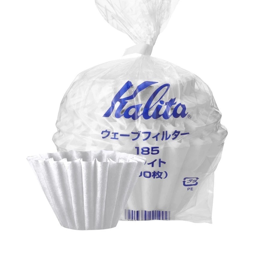 Kalita｜蛋糕濾紙 咖啡濾紙 酵素漂白 #155 #185 日本製【P.R. CAFE】-規格圖1