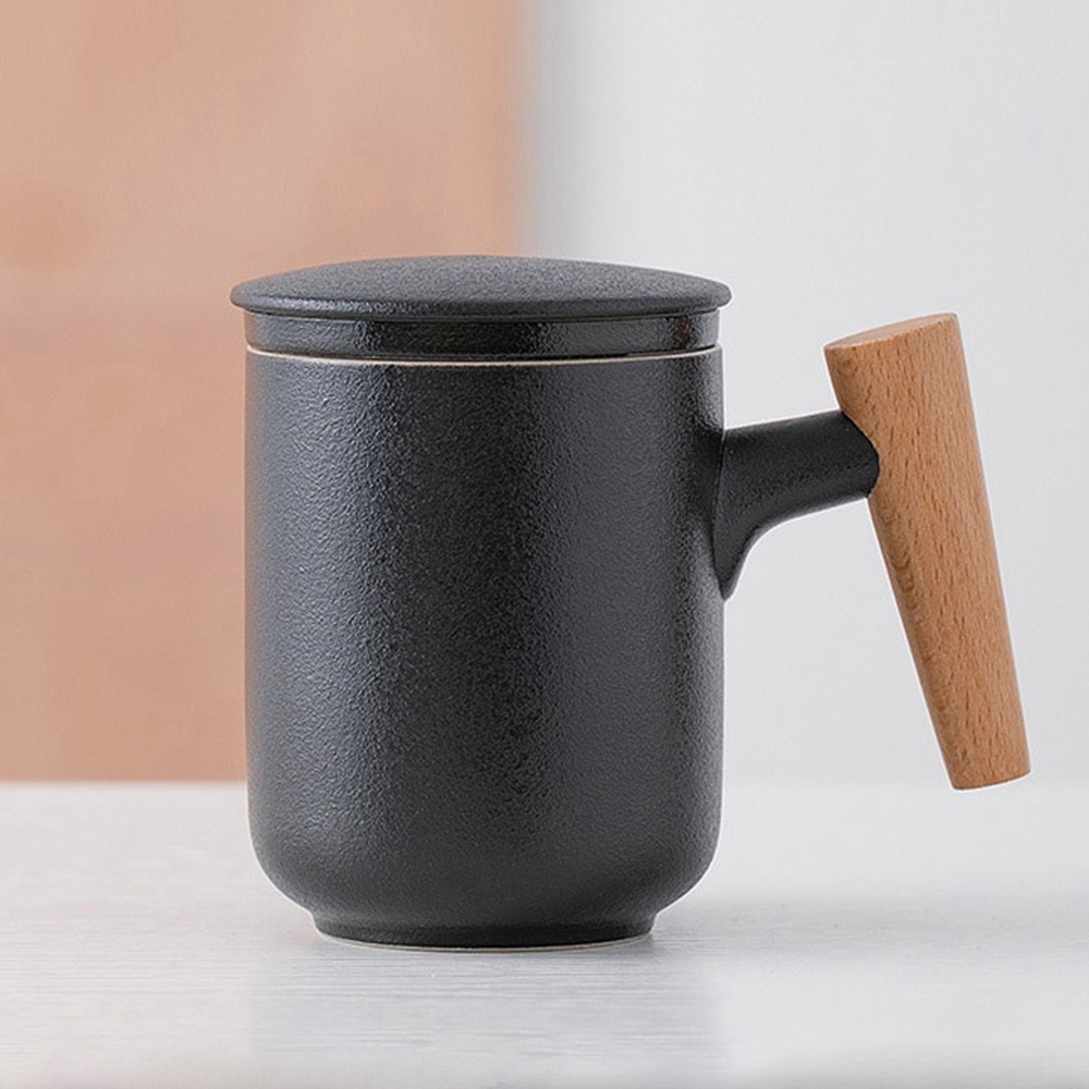 個人泡茶杯 350ml 陶瓷杯 馬克杯 辦公室泡茶杯-規格圖6