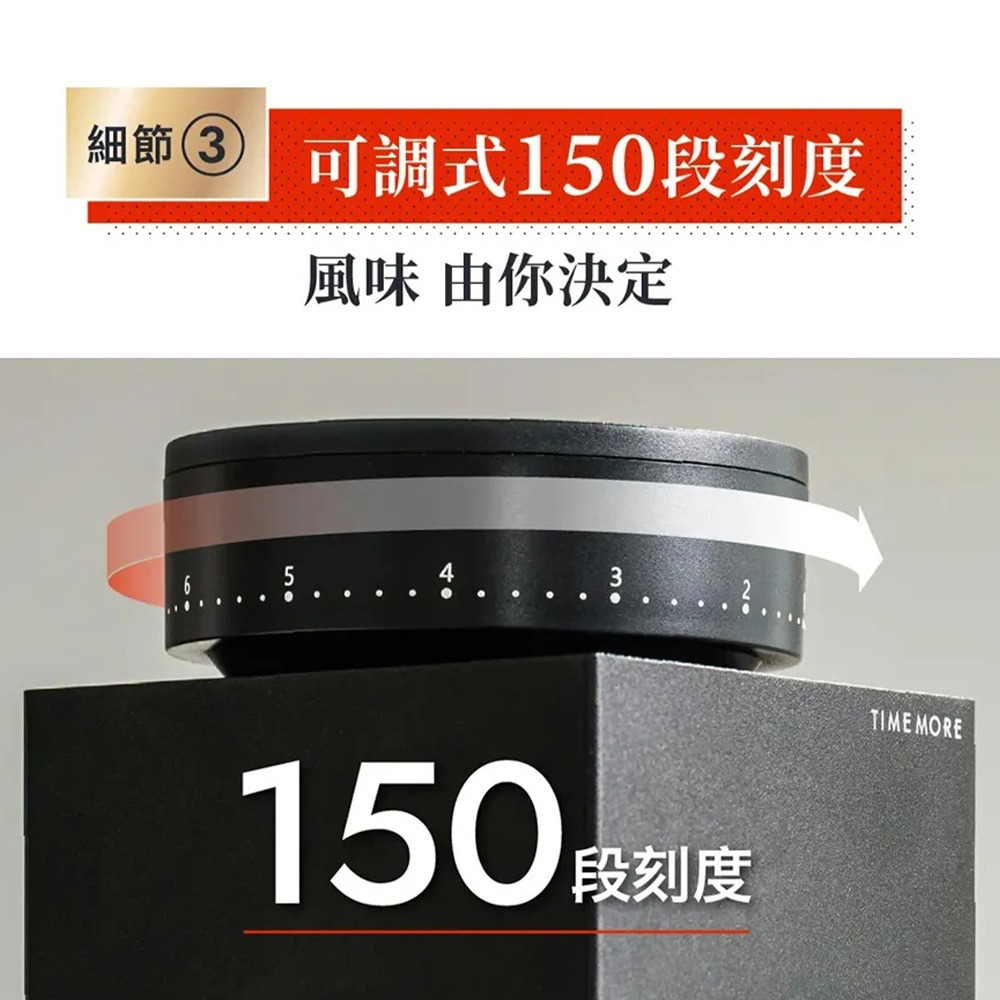 Timemore泰摩｜Bricks錐魔電動家用磨豆機 咖啡器具 電動磨豆機 一年保固【P.R. CAFE】-細節圖5
