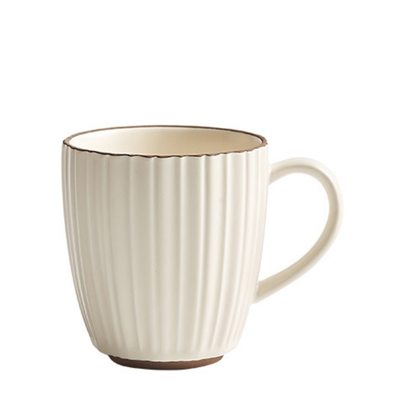 簡約陶瓷馬克杯 280ml 咖啡杯 茶杯 水杯 素色馬克杯 可微波 【P.R. CAFE】-規格圖4
