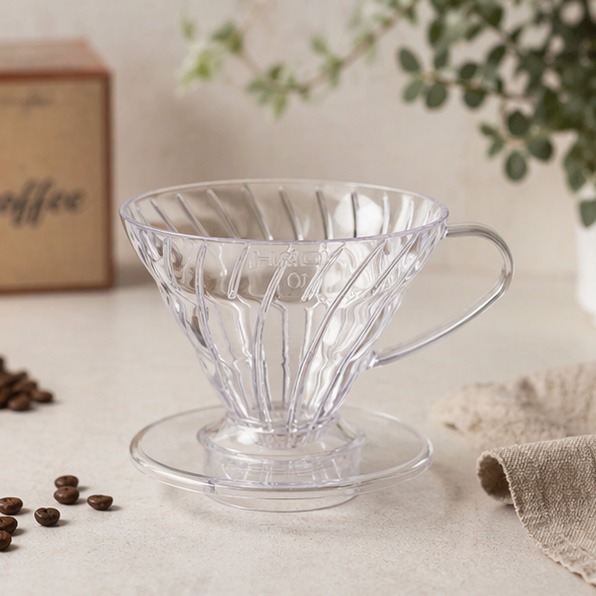 Hario｜V60咖啡濾杯 TRITAN 錐形濾杯 手冲咖啡 咖啡器具 新手推薦 入門 日本製 【P.R. CAFE】-細節圖2