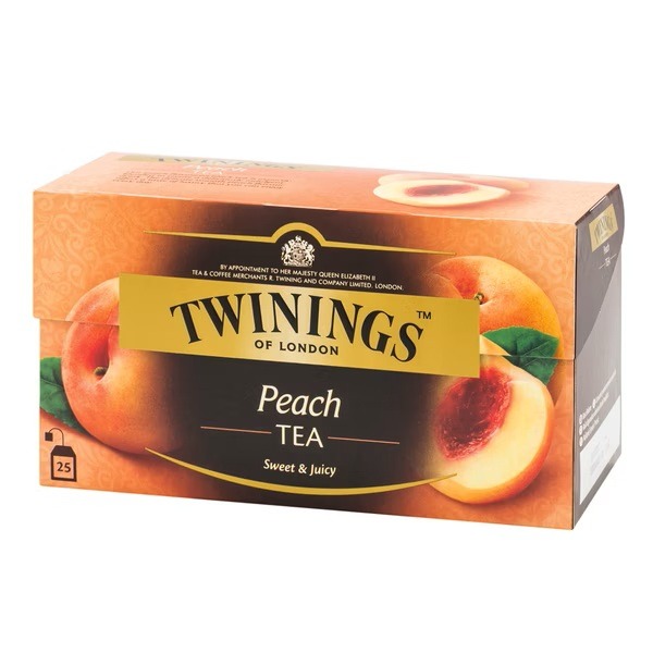 唐寧 TWININGS｜ 茶包 皇家伯爵 大吉嶺 英倫早餐 香甜蜜桃 四紅果 2g*25入-規格圖1