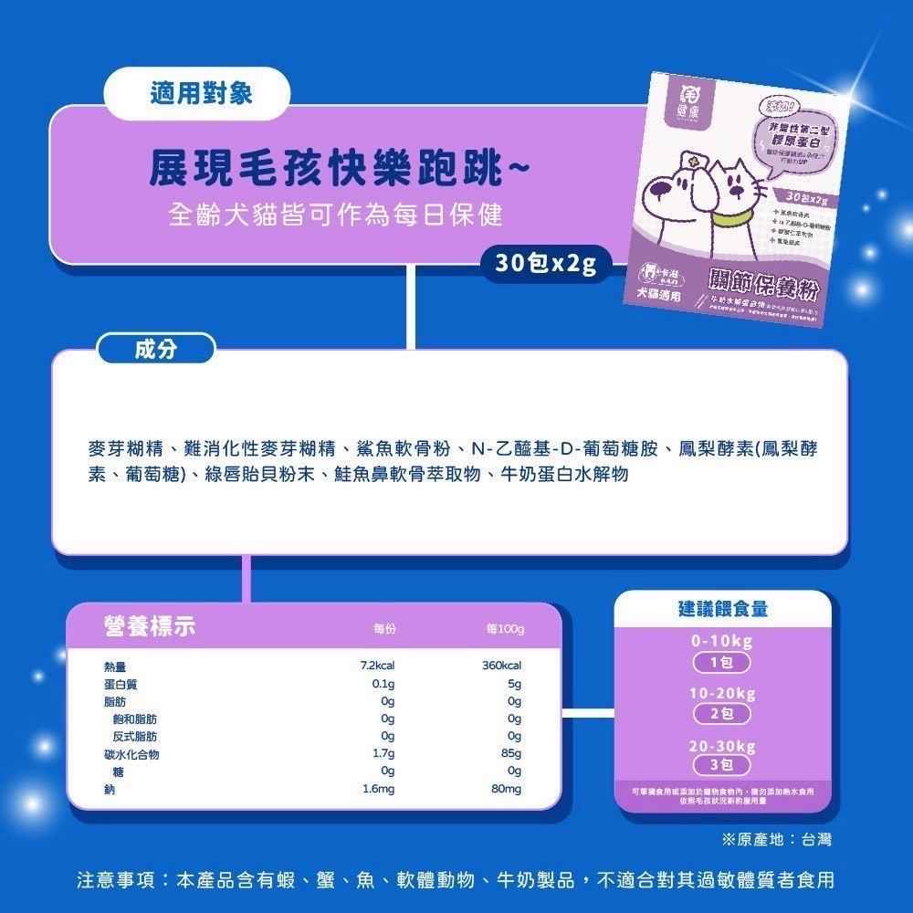 弎喵｜【毛健康】關節保養粉-細節圖4