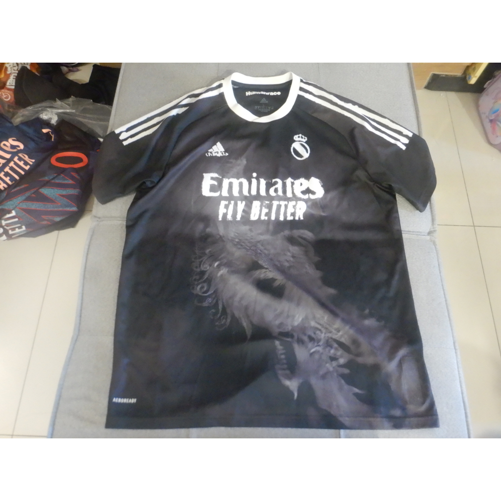 REAL MADRID 皇馬黑龍特別版復刻球衣-細節圖2