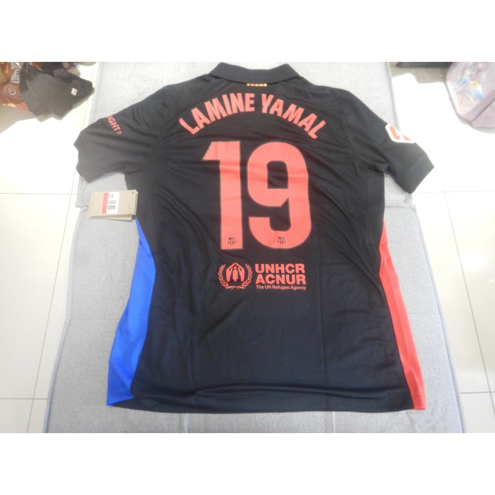 NIKE 24-25 FC BARCELONA AWAY JERSEY 巴薩克場 LAMINE YAMAL-細節圖2