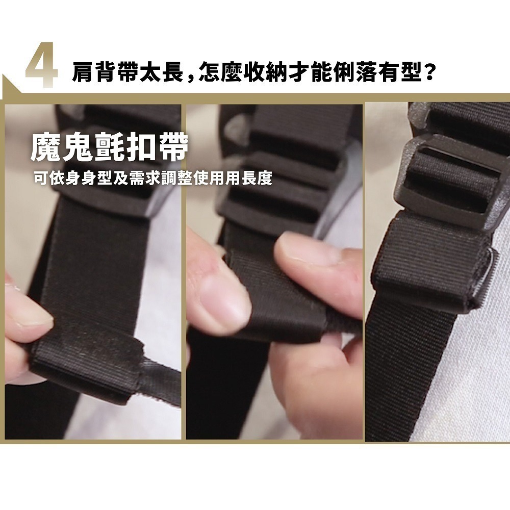 【Niche 樂奇】 城市旅人天龍座快取開口後背包 超輕量 防水 N-19302 斜肩背包 收納包 4件組-細節圖6