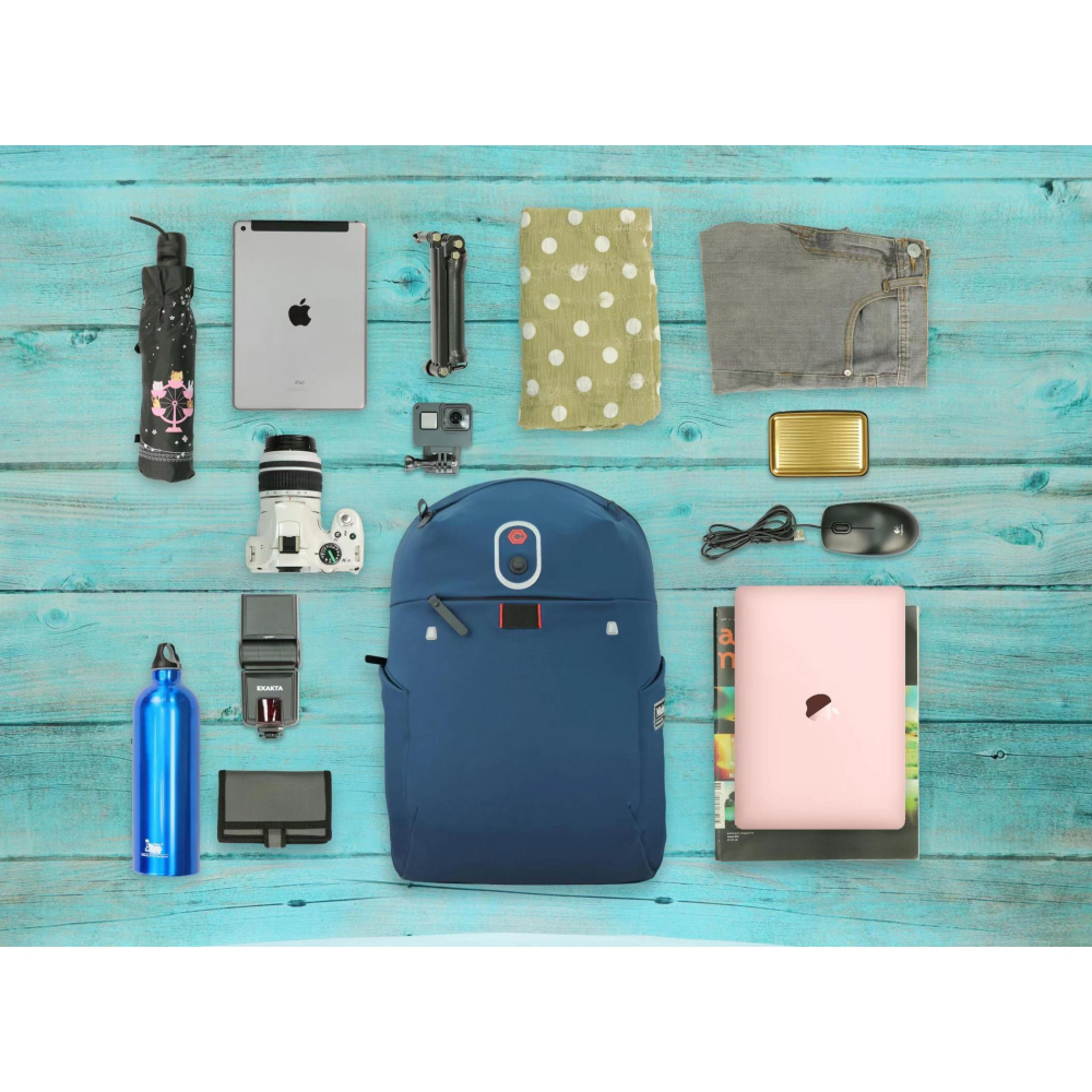 【Niche 樂奇】城市旅人牧夫座防水旅遊後背包 N-19202 隨行側背包 旅行護照卡夾包 三件組-細節圖10